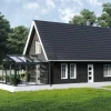 Aluminium Sadeltag Uisoleret