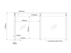 Aluminum - Glas