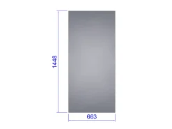 Glas til bred du00F8r Euro-Serre