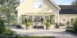 Green Room Lean To Elegant drivhus