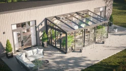 Green Room Season Lean To drivhus