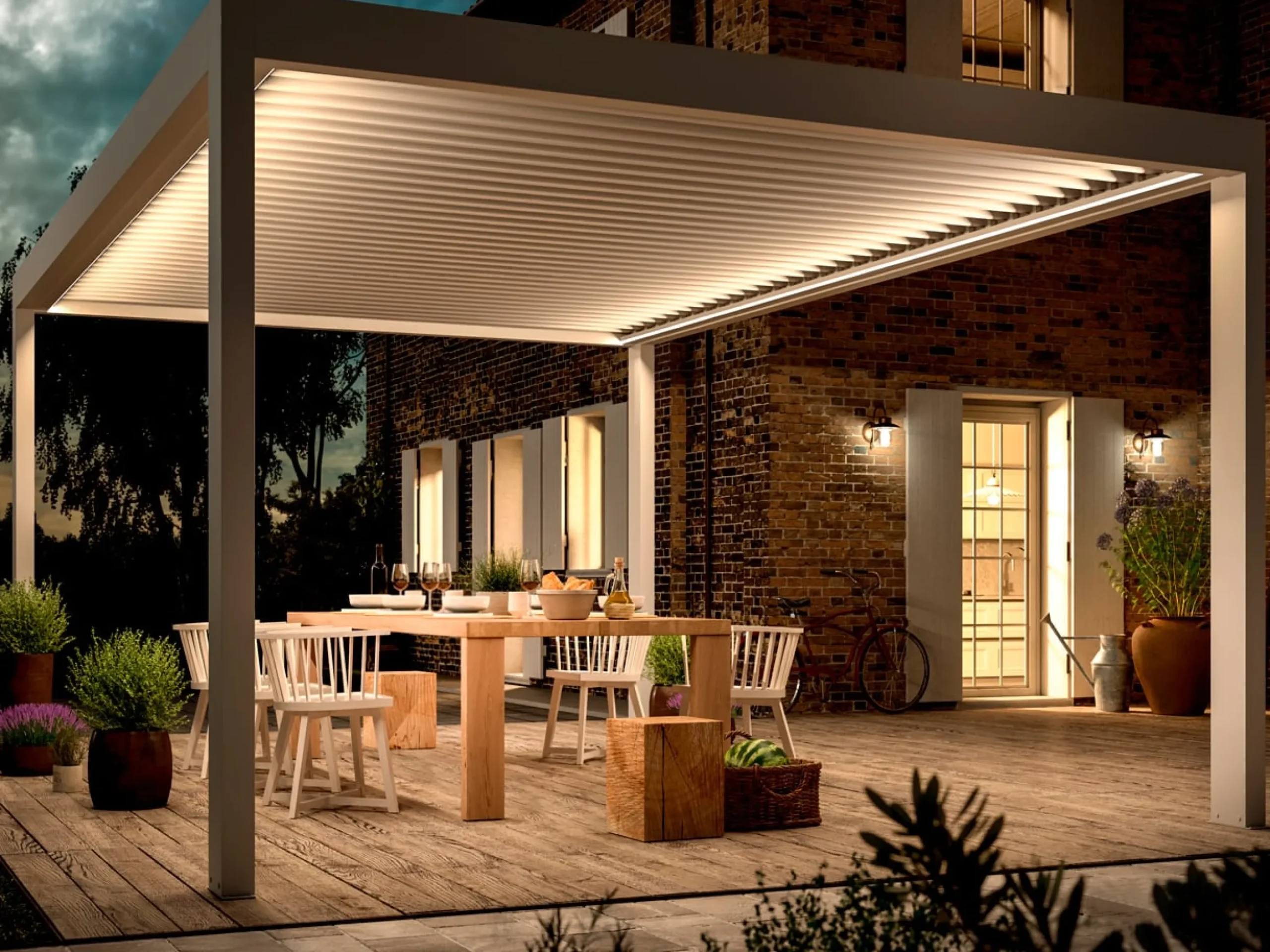 Pergola Linear aluminium