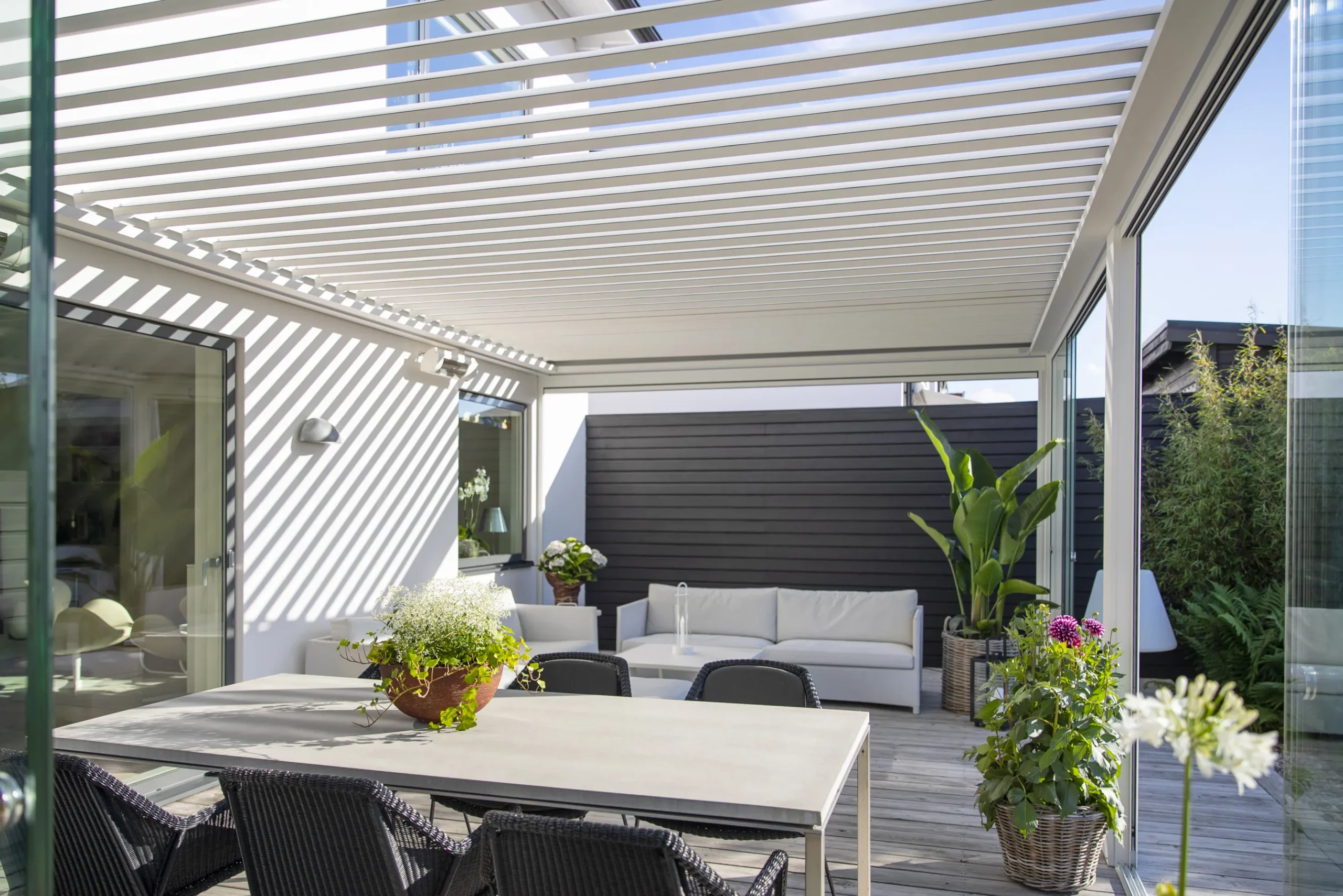 Pergola Linear aluminium