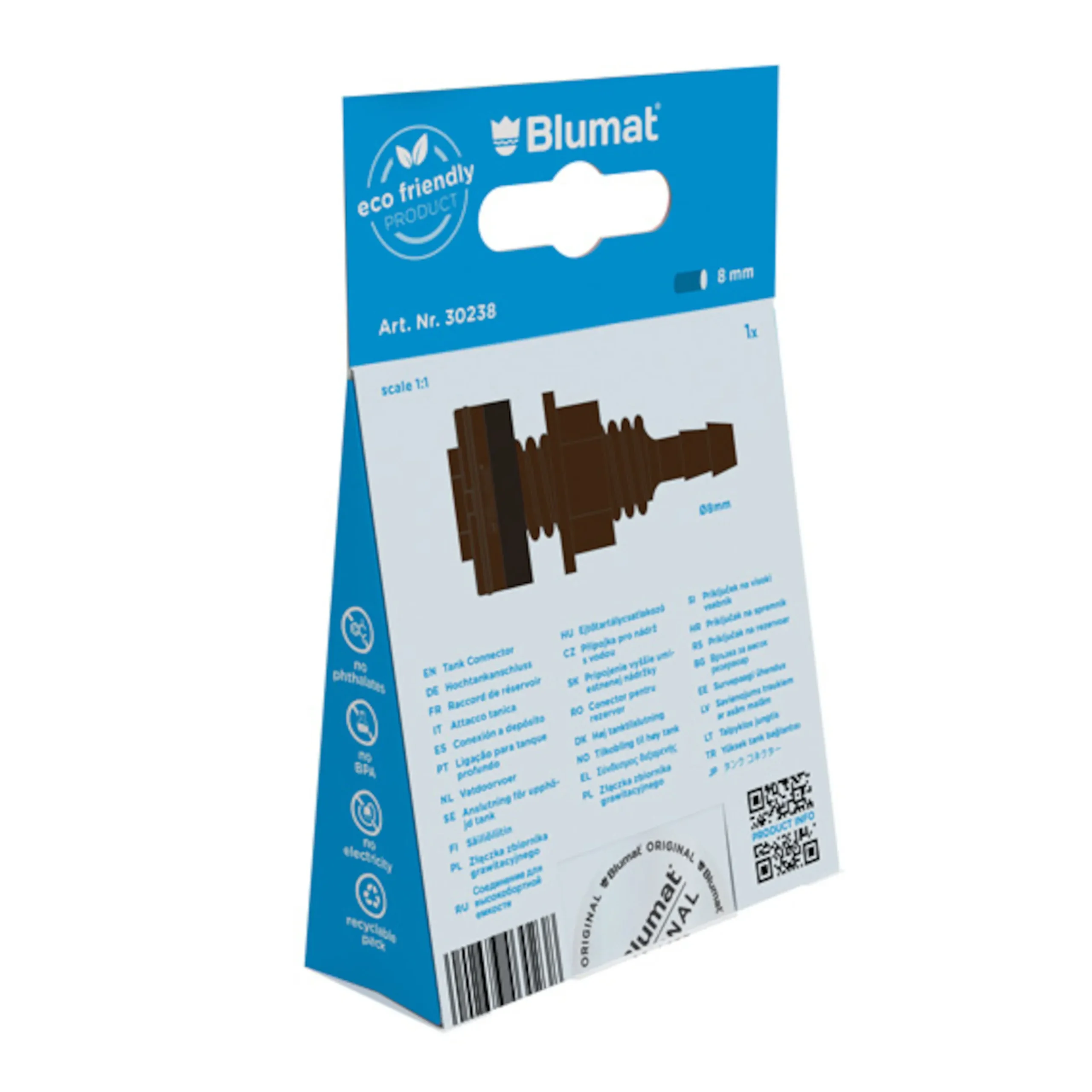 Tropf-Blumat Gennemfu00F8ring til vandtu00F8nde