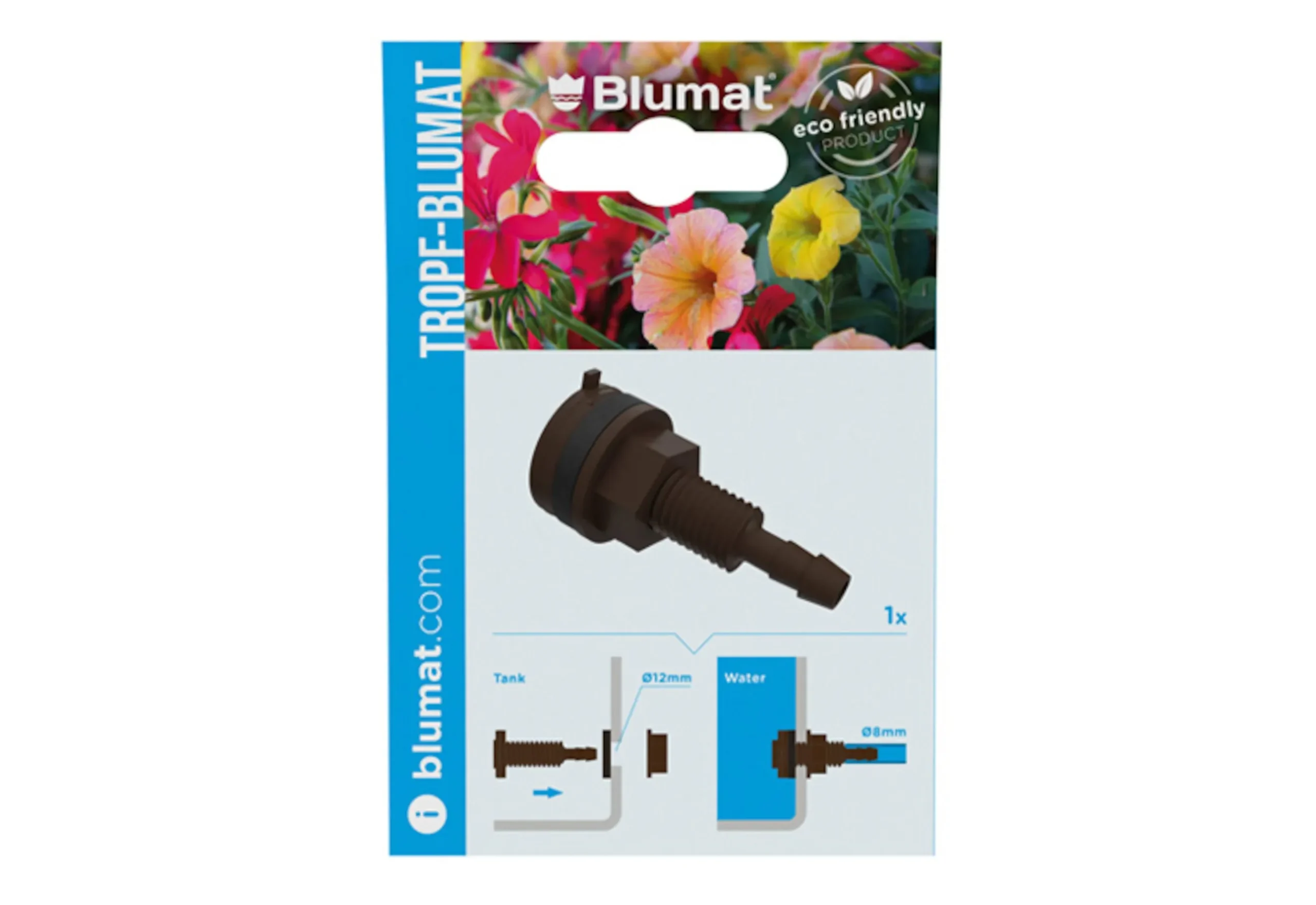 Tropf-Blumat Gennemfu00F8ring til vandtu00F8nde