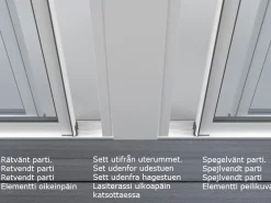 WG 62eco Vindue 3-delt