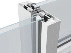 WG 100 Slimline 2-delt Facadeparti