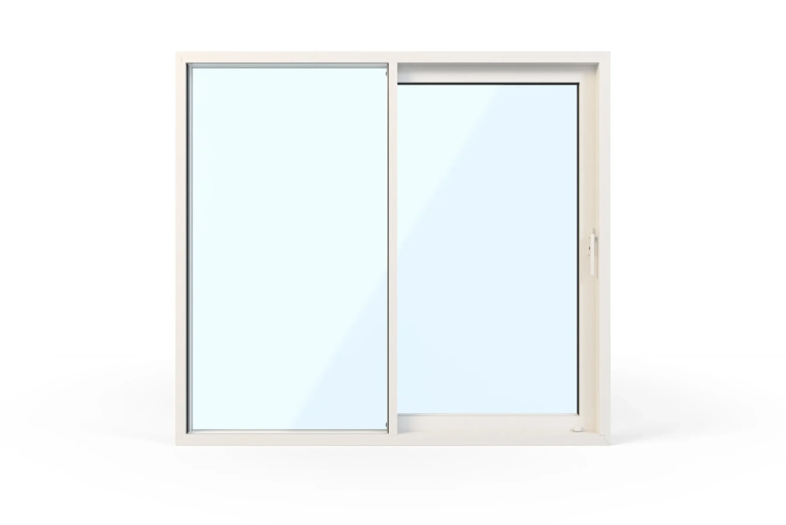 WG 100 Slimline 2-delt Facadeparti