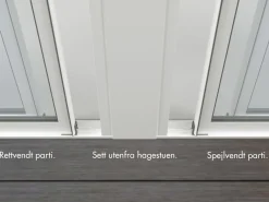 WG 50 Vindue 2-delt